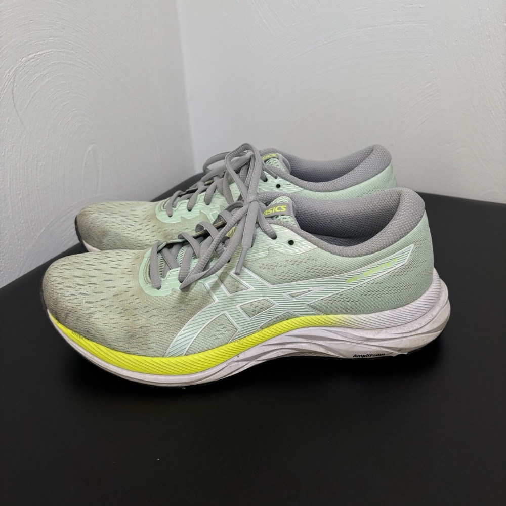 Asics Gel Excite 7 Running Shoes Womens Size 10 1012A562 Mint Green Athletic